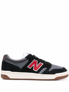 New Balance кроссовки с нашивкой-логотипом