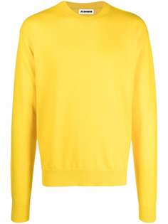 Jil Sander кашемировый джемпер с круглым вырезом