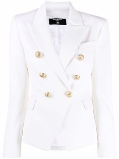 Balmain двубортный блейзер