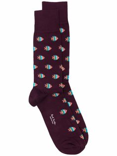 PAUL SMITH носки с принтом