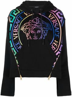 Versace худи с логотипом Medusa