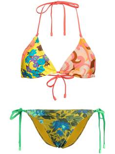 Zimmermann бикини Estelle Spliced с треугольными чашками