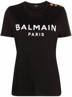 Balmain футболка с логотипом