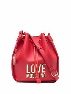 Love Moschino сумка-ведро с логотипом