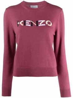 Kenzo джемпер с вышитым логотипом