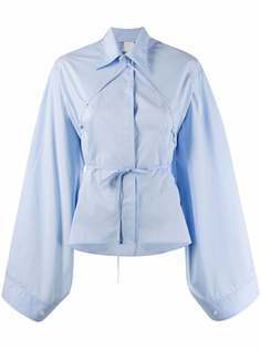 MM6 Maison Margiela рубашка с завязками