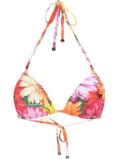 Dolce & Gabbana лиф бикини с цветочным принтом