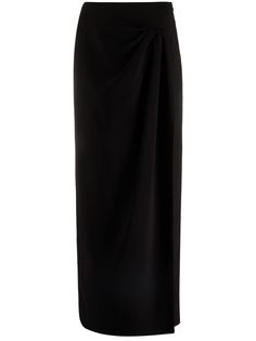 Nanushka длинная юбка Sable