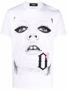 Dsquared2 футболка с короткими рукавами и графичным принтом