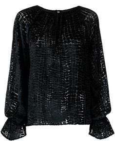 Philipp Plein блузка в технике деворе