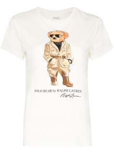 Polo Ralph Lauren футболка с принтом Bear