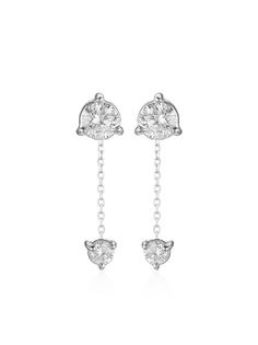 Adina Reyter золотые серьги с бриллиантами