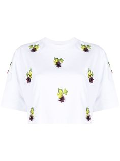 MSGM декорированная футболка