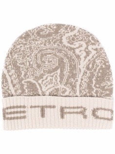 Etro шапка бини с узором пейсли
