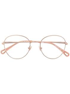 Chloé Eyewear очки в круглой оправе