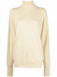 Jil Sander кашемировый джемпер с высоким воротником