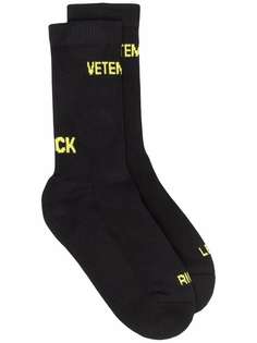 VETEMENTS носки с логотипом