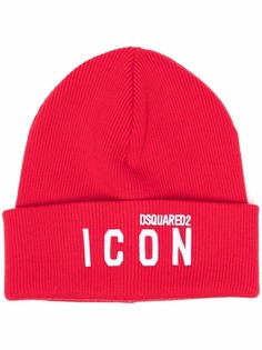 Dsquared2 шапка бини с вышитым логотипом Icon