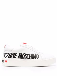 Love Moschino кеды с логотипом