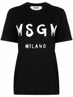 MSGM футболка LS Mini с логотипом