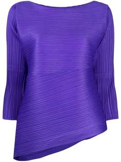 Pleats Please Issey Miyake плиссированный топ