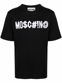 Moschino футболка с логотипом