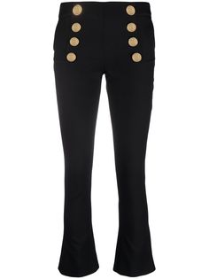 Balmain укороченные брюки bootcut