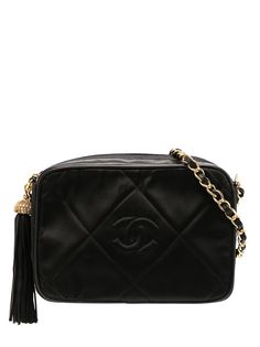 Chanel Pre-Owned стеганая сумка через плечо 1985-1993 годов с логотипом CC