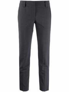Brunello Cucinelli укороченные брюки с заниженной талией