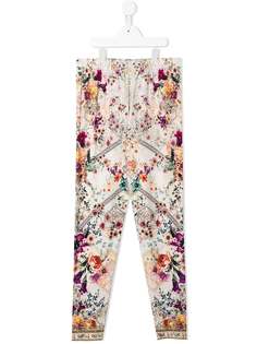 Camilla узкие брюки с цветочным принтом