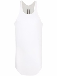 Rick Owens длинный топ в рубчик
