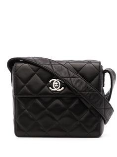 Chanel Pre-Owned стеганая сумка через плечо 1997-го года