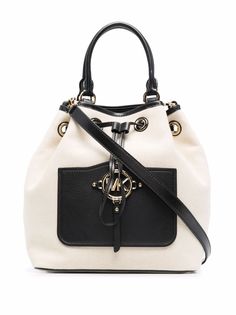 Michael Michael Kors двухцветная сумка-ведро