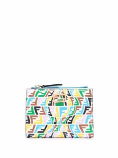 Fendi компактный кошелек с узором FF-Vertigo