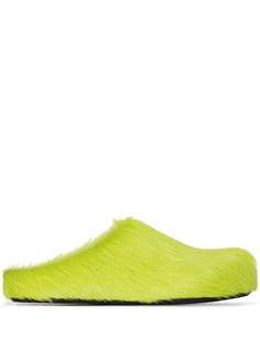 Marni MARNI FAUX FUR CLOG