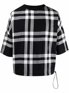 Alchemy клетчатая футболка с кулиской