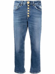 Dondup укороченные джинсы с завышенной талией