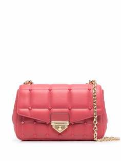 Michael Michael Kors стеганая сумка Soho с заклепками