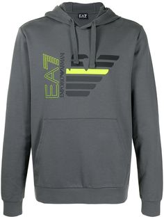Ea7 Emporio Armani худи с логотипом