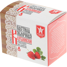 Пастила яблочная Белёвский эталон с клубникой, 200 г