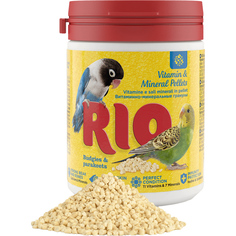 Лакомство для птиц Rio Витаминно-минеральные гранулы для волнистых и средних попугаев 120 г
