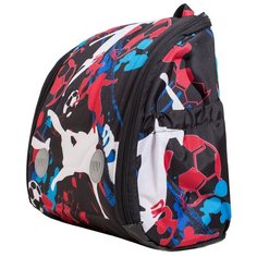 YUU Ранец Deluxe Shuut c наполнением, черный/красный/синий