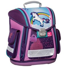 Belmil Ранец Sporty Unicorn (404-5/436), фиолетовый/голубой