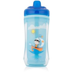 Поильник-непроливайка Dr. Browns Hard-Spout Insulated Cup, 300 мл синий