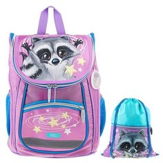 Calligrata Ранец Первоклашка Крошка 2 предмета (3947943), бирюзовый/сиреневый