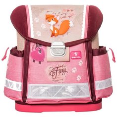 Belmil Ранец Foxy (403-13/402), розовый/бордовый