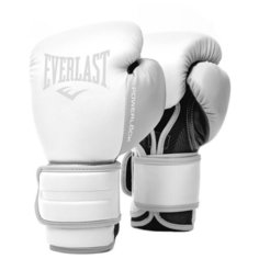 Боксерские перчатки Everlast Powerlock PU 2 белый/серый 8 oz