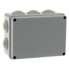 Распределительная коробка TUNDRA 4283313 наружный монтаж 150x110 мм серый