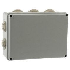 Распределительная коробка TUNDRA 4283314 наружный монтаж 190x140 мм серый