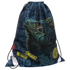 ErichKrause Мешок для обуви Iguana (48665) синий/черный